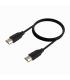 CABLE HDMI V2.0 PREMIUM ALTA VELOCIDAD 4K60HZ AM-AM NEGRO 1.0M AISENS A120-0722
