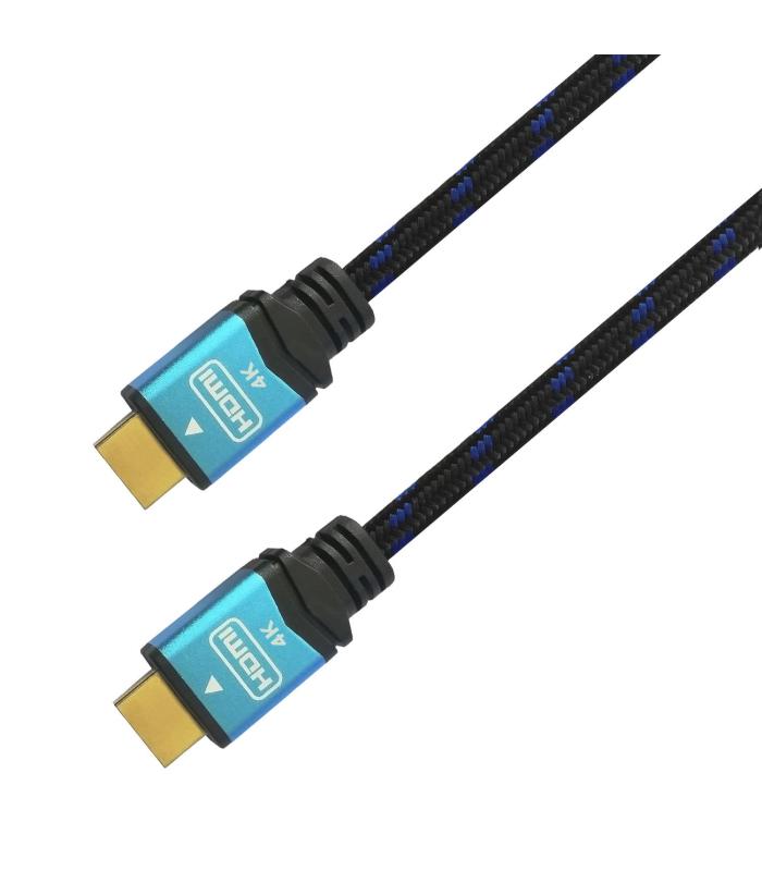 CABLE HDMI V2.0 PREMIUM ALTA VELOCIDAD.CONECTORES TIPO AM.3.0M AISENS A120-0358