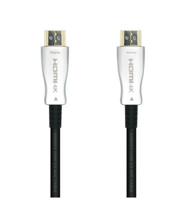 CABLE HDMI AISENS V2.0 OPTICO ACTIVO AOC 4K60HZ M M 20M NEGRO