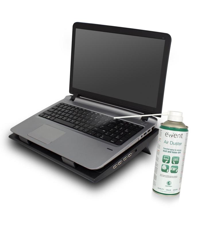 Ewent EW5601 Kit De Limpieza Para Computadora Lugares Difciles De Alcanzar Limpiador De Aire Comprimido Para Limpieza De Equipos