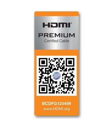 CABLE HDMI AISENS V2.0 PREMIUM 4K60HZ 18GBPS A M-A M NEGRO 1.5M