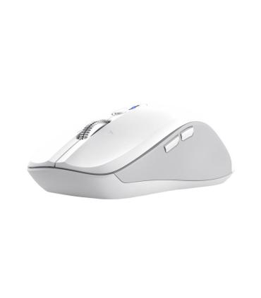 Ratn Ergonmico Inalmbrico Trust Ferro  Hasta 3200 DPI  Blanco