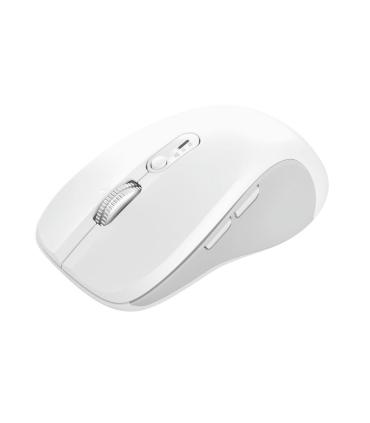 Ratn Ergonmico Inalmbrico Trust Ferro  Hasta 3200 DPI  Blanco