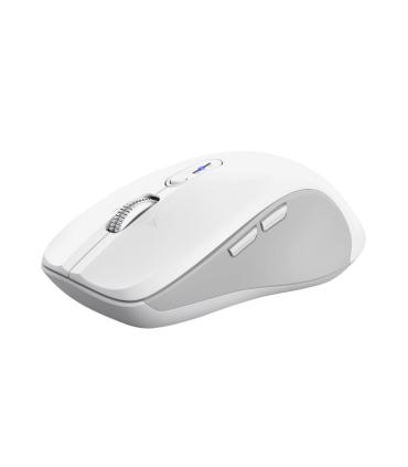 Ratn Ergonmico Inalmbrico Trust Ferro  Hasta 3200 DPI  Blanco
