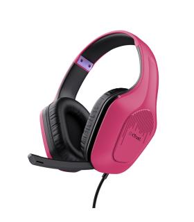 Auriculares Gaming Con Micrfono Trust Gaming GXT 415 Zirox  Jack 3.5  Rosas