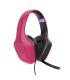 Auriculares Gaming Con Micrfono Trust Gaming GXT 415 Zirox  Jack 3.5  Rosas