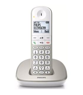 Telfono Inalmbrico Philips XL4901S/23/ Plata y Blanco