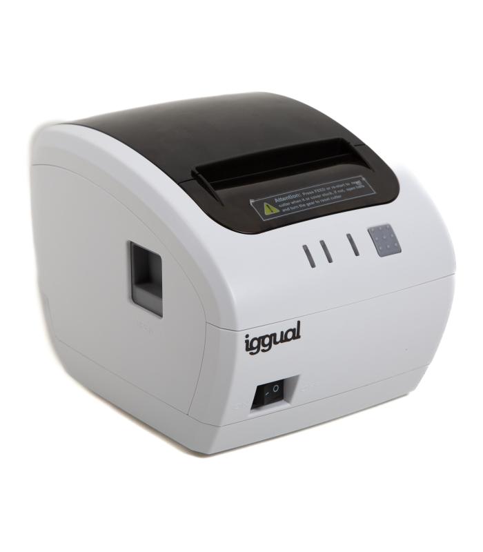 Iggual Impresora Trmica TP EASY 80W USB+RJ11 Blan