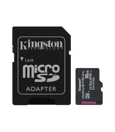 Kingston Technology Industrial Memoria Flash 16 GB MicroSDHC UHS-I Clase 10