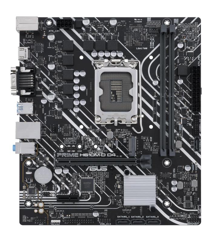 PLACA BASE ASUS PRIME H610M-D D4 1700 MATX