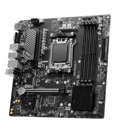 PLACA MSI PRO B650M-P,AMD,AM5,B650,4DDR5,192GB,VGA+HDMI+DP,4SATA3+2M.2,2.5GBE,7USB3.2,MATX