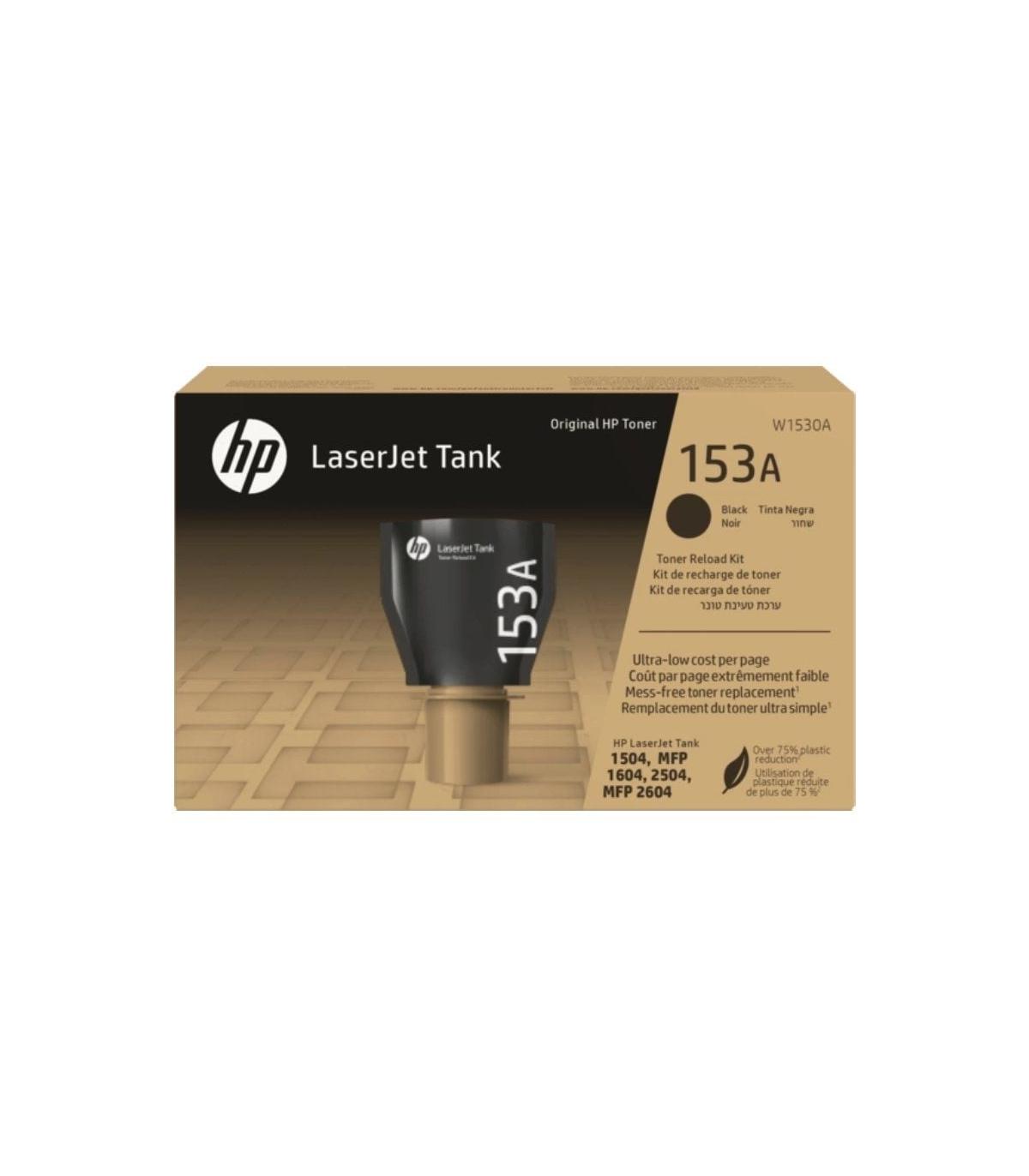 Kit de Recarga Tner Original Laserjet Tank n153A/ Negro