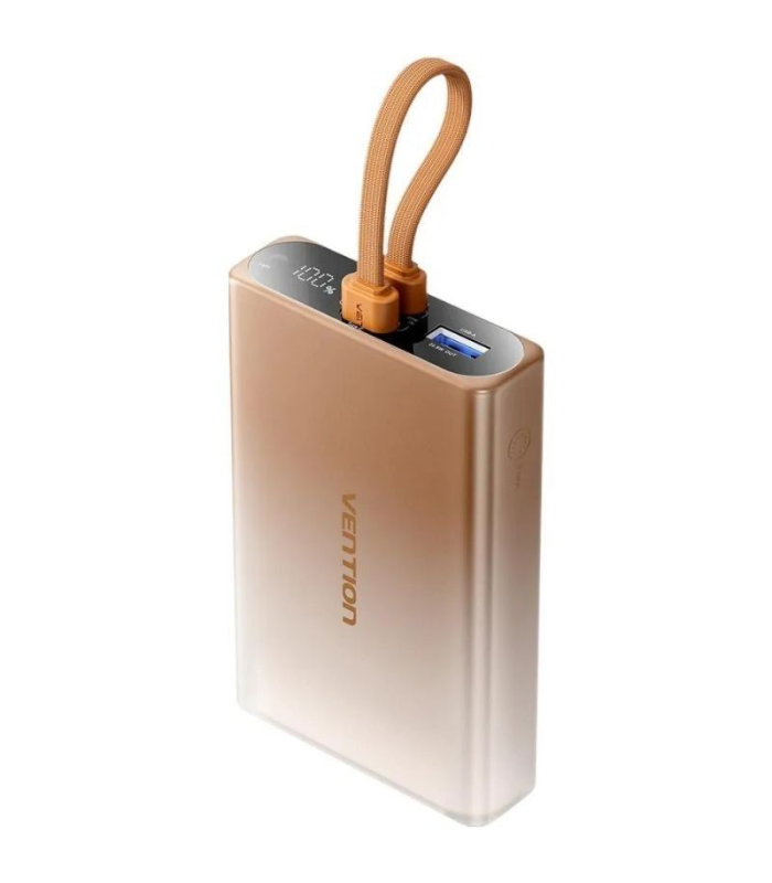Powerbank 10000mAh Vention FHZJ0/ 22.5W/ Oro