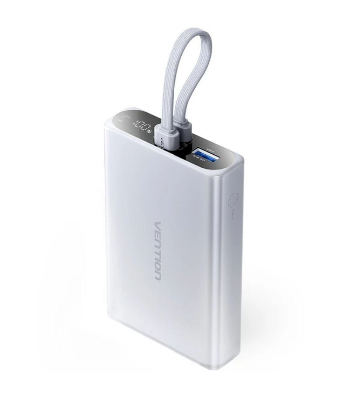 Powerbank 10000mAh Vention FHZM0/ 22.5W/ Gris