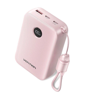 Powerbank 20000mAh Vention FKBP0-C/ 22.5W/ Rosa