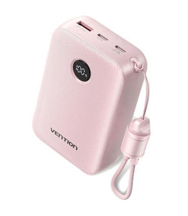 Powerbank 20000mAh Vention FKBP0-C/ 22.5W/ Rosa
