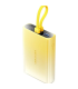 Powerbank 10000mAh Vention FHZY0/ 22.5W/ Amarillo