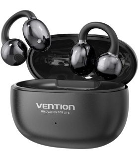 Auriculares Deportivos Bluetooth Vention Open Ear OpenBeat Echo Clip A1 NBWB0 con estuche de carga/ Negros