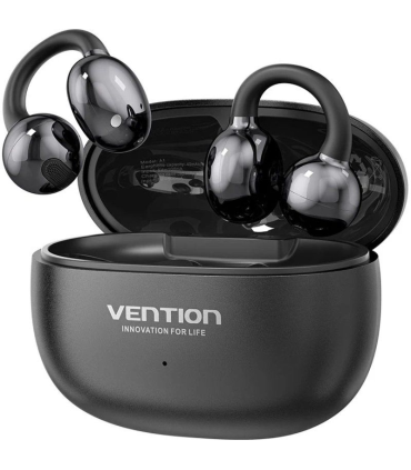 Auriculares Deportivos Bluetooth Vention Open Ear OpenBeat Echo Clip A1 NBWB0 con estuche de carga/ Negros