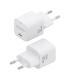 CARGADOR GaN 30W 1xUSB-C PD3.0 QC4.0 BLANCO AISENS ASCH-30W1P018-W