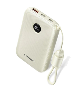 Powerbank 10000mAh Vention FKAN0-C/ 22.5W/ Gris