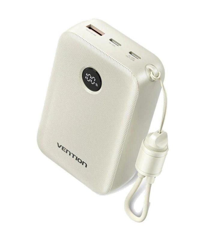 Powerbank 20000mAh Vention FKBN0-C/ 22.5W/ Beige