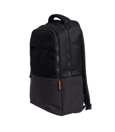 Mochila Trust Lisboa Para Porttiles Hasta 16'  Negra