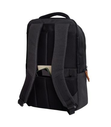 Mochila Trust Lisboa Para Porttiles Hasta 16'  Negra
