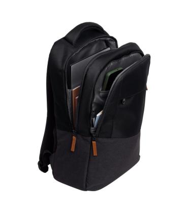 Mochila Trust Lisboa Para Porttiles Hasta 16'  Negra