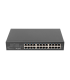 SWITCH LANBERG 24 PUERTOS GIGABIT ETHERNET RACK 19\"