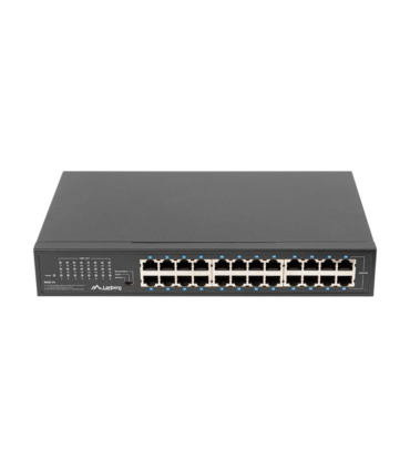 SWITCH LANBERG 24 PUERTOS GIGABIT ETHERNET RACK 19\"