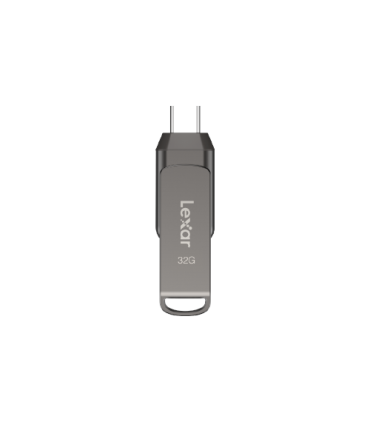 Lexar JumpDrive LJDD400032G-BNQNG unidad flash USB 32 GB USB Tipo C 3.2 Gen 1 (3.1 Gen 1) Gris