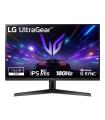 Monitor Gaming LG UltraGear 27GS60F-B 27'/ Full HD/ 1ms/ 180Hz/ IPS/ Negro