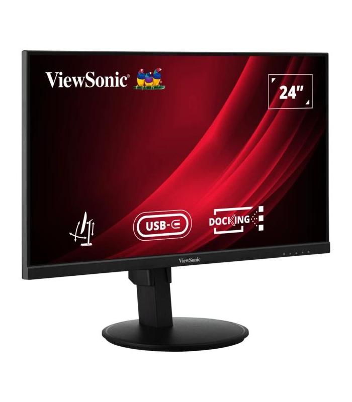 MONITOR VIEWSONIC 24" VG2409-U FHD IPS 2 X HDMI DP IN OUT USB C RJ45 ERGO