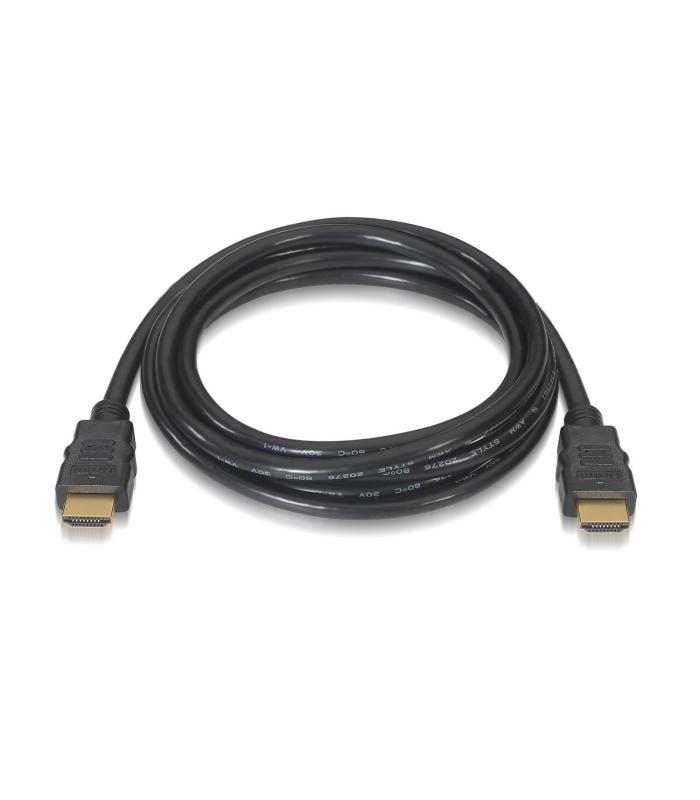 CABLE HDMI AISENS V2.0 PREMIUM 4K60HZ 18GBPS A M-A M NEGRO 3.0M