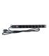 2LAN Regleta 19\" 8 Schukos Interruptor