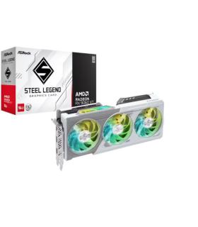 VGA ASROCK RX9060XT SL 16GO,AMD,RX9060XT,16GB,GDDR6,128BIT,2HDMI+2DP (3 VENTILADORES)