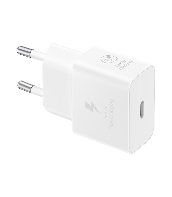 CARGADOR SAMSUNG USB-C 25W GAN WHITE SIN CABLE