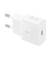 CARGADOR SAMSUNG USB-C 25W GAN WHITE SIN CABLE
