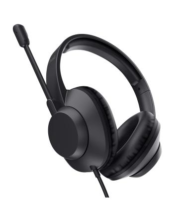 Auriculares Trust Ayda Max USB  Con Micrfono  USB  Negros