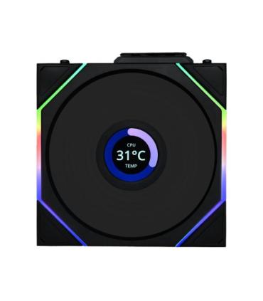 VENTILADOR 120X120 LIAN LI UNIFAN TL-LCD WIRELESS BLACK