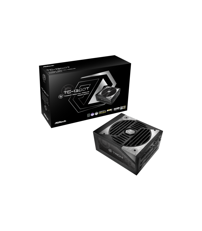 Asrock Taichi TC-1300T unidad de fuente de alimentacin 1300 W 20+4 pin ATX ATX Negro