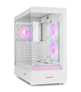 Caja Gaming Semitorre Nox Hummer SIGNAL/ Blanca