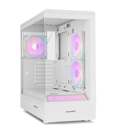 Caja Gaming Semitorre Nox Hummer SIGNAL/ Blanca