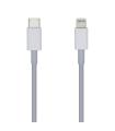 CABLE AISENS USB 2.0 LIGHTNING/M-USB-C/M PD BLANCO 2.0M