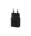 CARGADOR SAMSUNG 15W SIN CABLE NEGRO EP-T1510