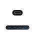 Hub USB Tipo-C Nanocable 10.16.4401-BK   4xUSB