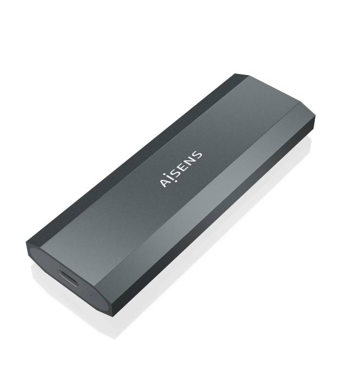 Caja Externa Para Disco SSD M.2 NVMe Aisens ASM2-029GR  USB 3.2  Sin Tornillos