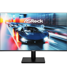 MONITOR ASROCK CL27FFA,27\",IPS (FHD),1920X1080,120HZ,1500:1,1MS,1HDMI+1VGA,PLANO,NEGRO