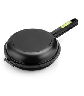 Sartn Dupla para Tortillas Bra Prior A121467/ 26cm/ Aluminio fundido/ Apta para Induccin